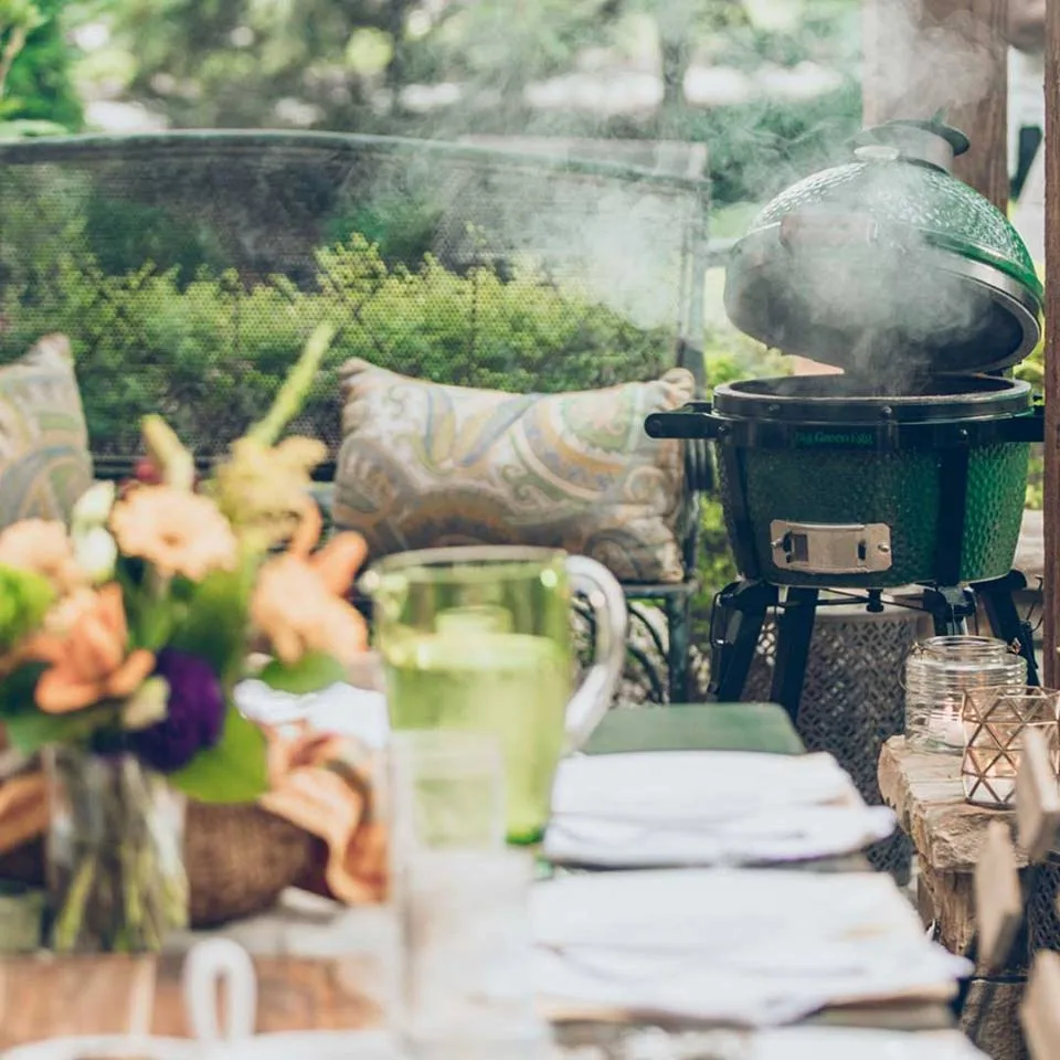 Big Green Egg MiniMax + Portable Nest — compact miniatuur 2
