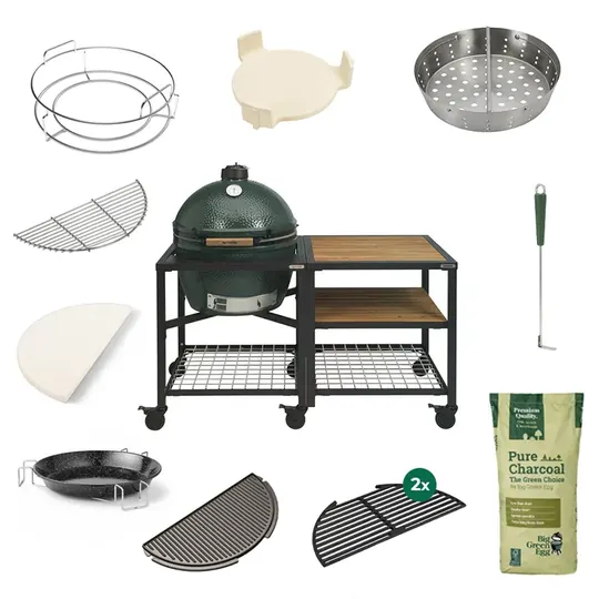 Big Green Egg XL — EGG Workspace Deluxe-set