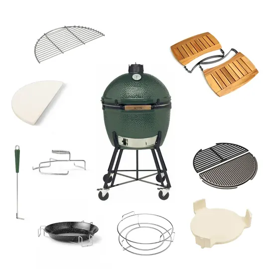 Big Green Egg XL + Nest + EGG Mates — Deluxe-set