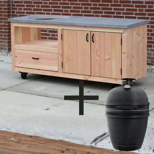 Douglas buitenkeuken Linge + Bastard Core Large