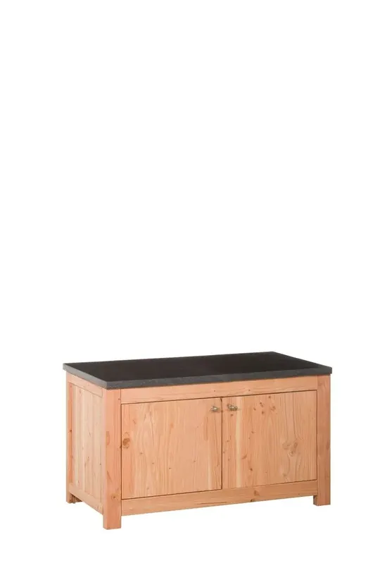 Vuren buitenkeuken Start dubbel 60 cm