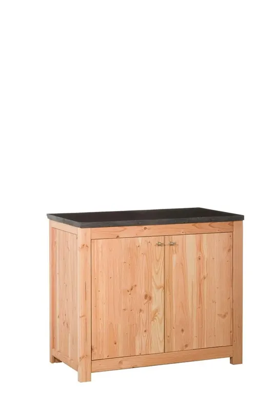 Vuren buitenkeuken Start dubbel 90 cm