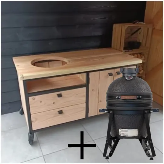 Douglas buitenkeuken Waal compact + The Bastard Compact