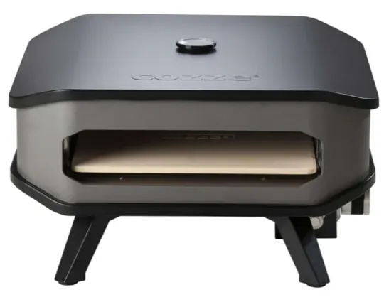 Cozze gas-pizzaoven 13 — met thermometer en steen