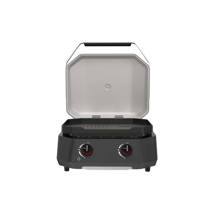 Cozze Plancha G-500 met deksel — 2 branders miniatuur 4