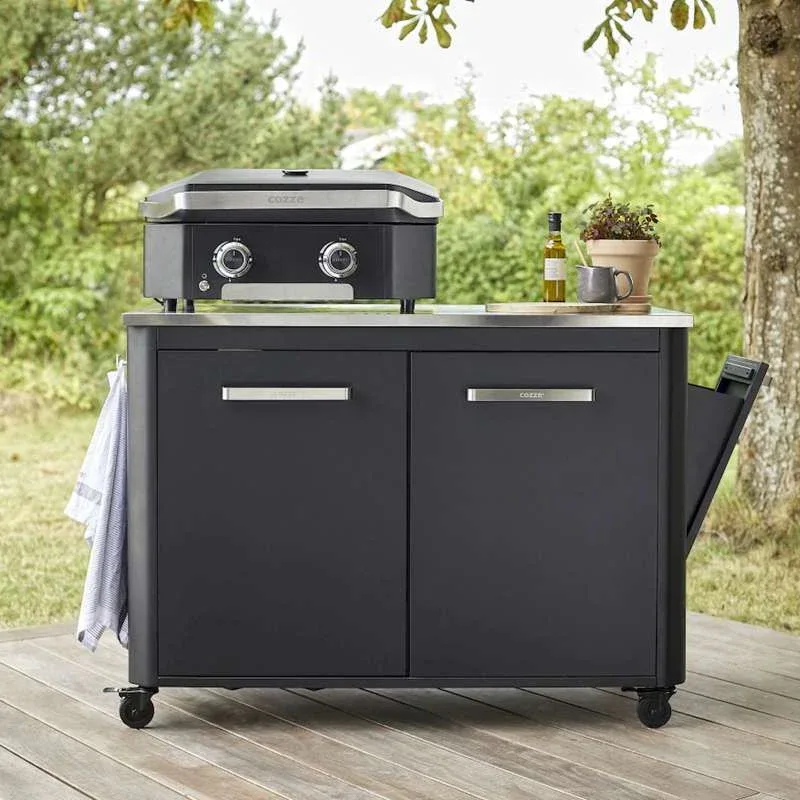 Cozze Plancha G-500 set — met 2-deurs buitenkeuken miniatuur 2