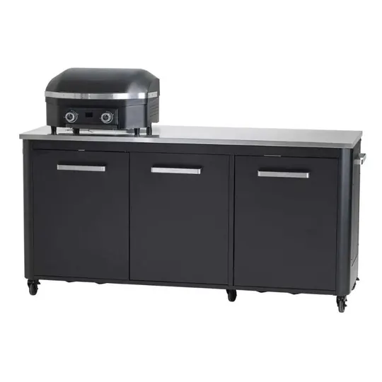 Cozze Plancha G-500 set — met 3-deurs buitenkeuken