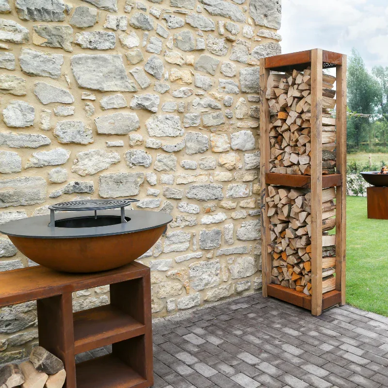Quoco Piatto Tavolo kookeiland — cortenstaal miniatuur 4