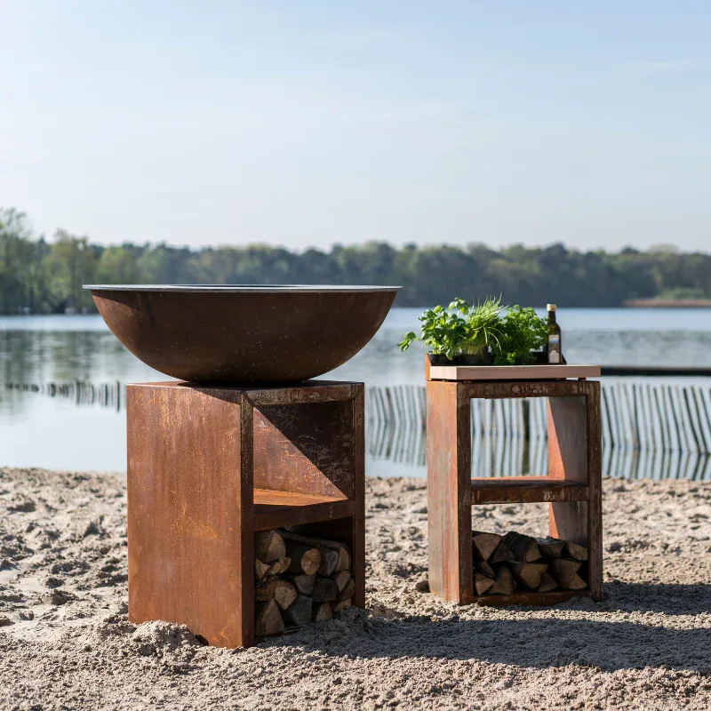 Quoco Tavolo werktafel — corten of antraciet miniatuur 2