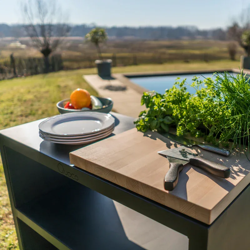 Quoco Tavolo werktafel — corten of antraciet miniatuur 4
